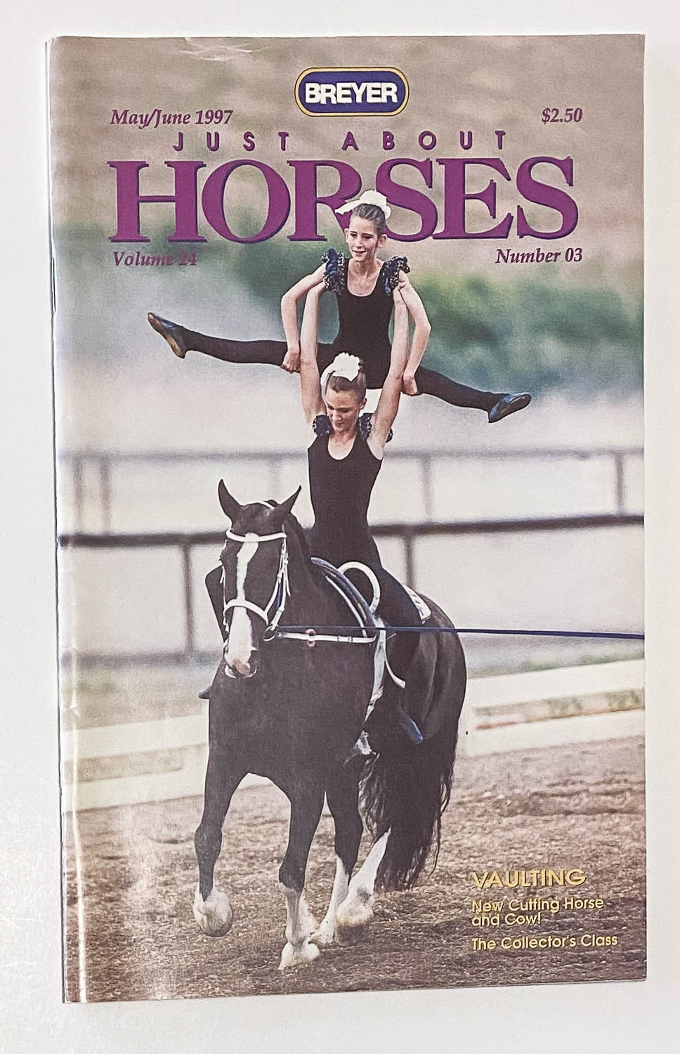 Just About Horses magazine Vol. 24, No. 3, 1997 May/June