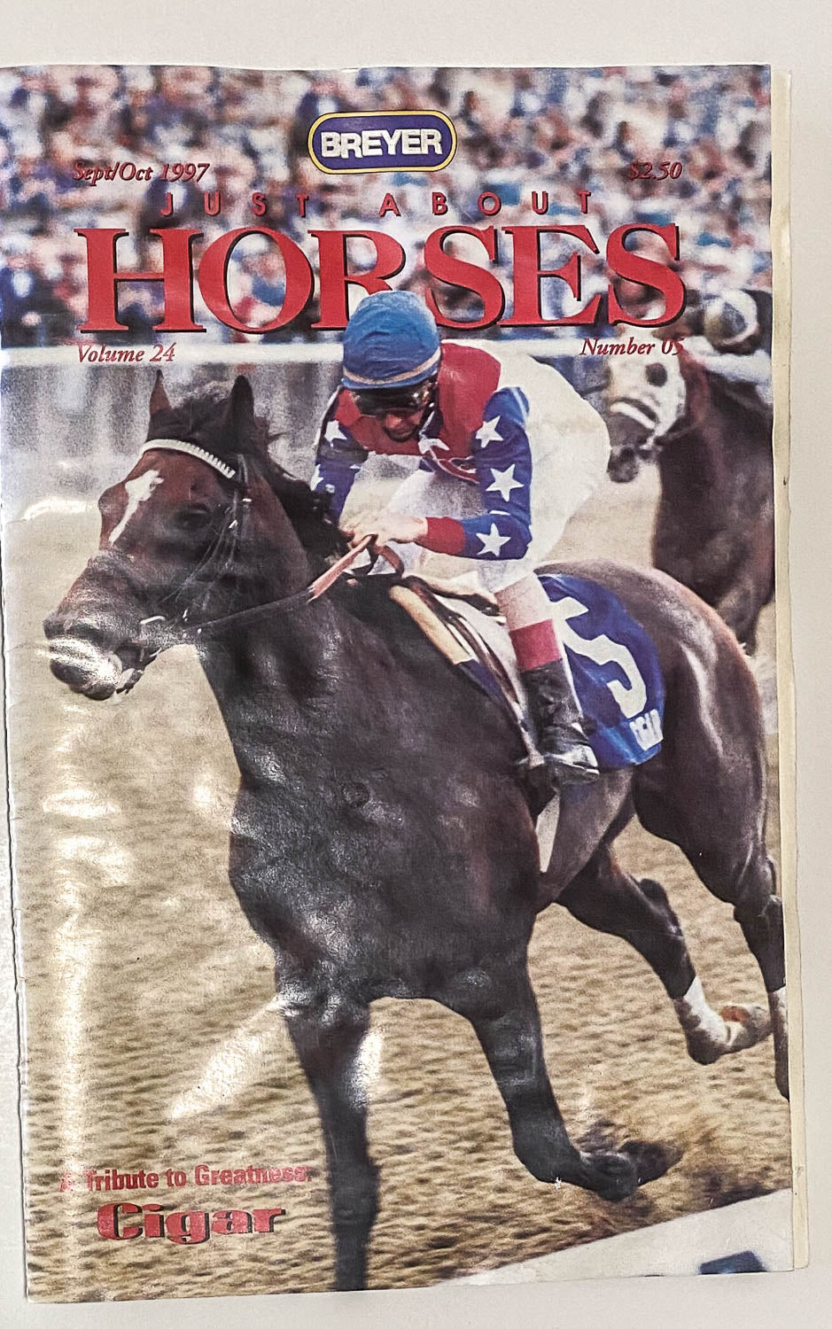 Just About Horses Magazine Vol. 24, No. 5, 1997 Sept/Oct