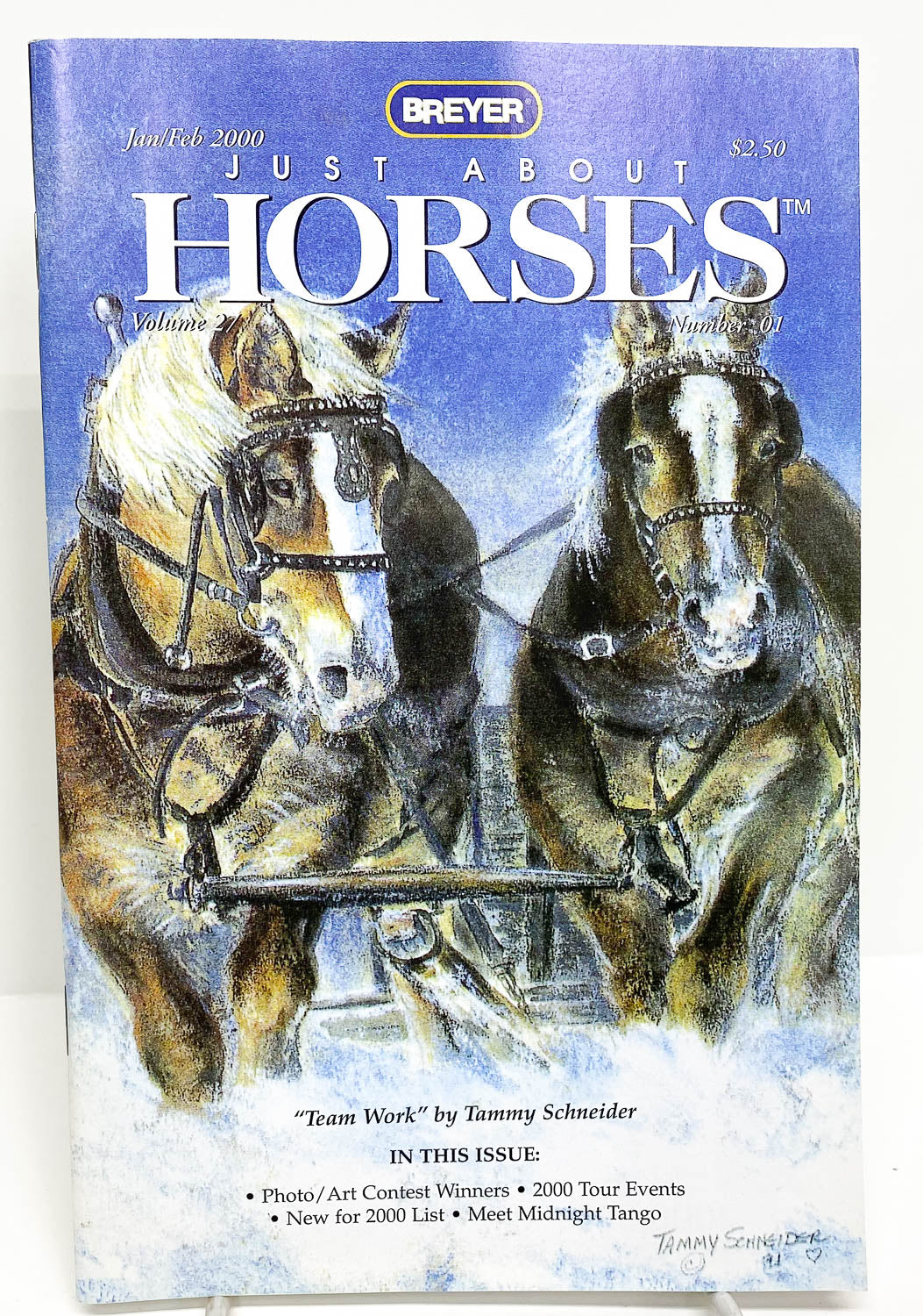 Just About Horses Magazine Vol. 27, No. 1, 2000 Jan/Feb