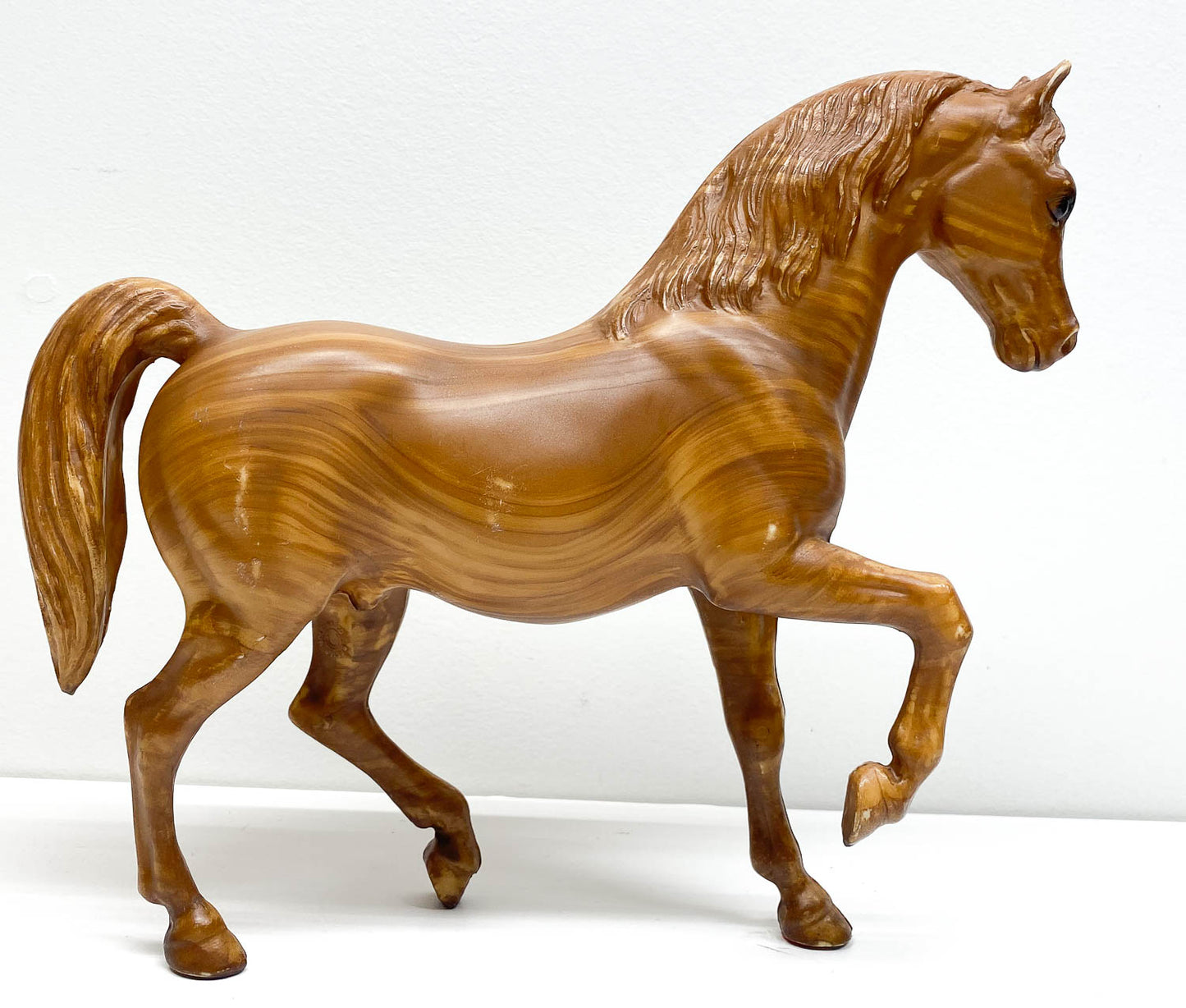 Family Arabian Stallion, Woodgrain - Light Version