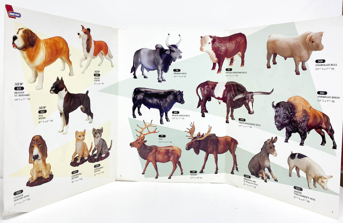 1995 Breyer Dealer Catalog w/ bonus Animals Catalog