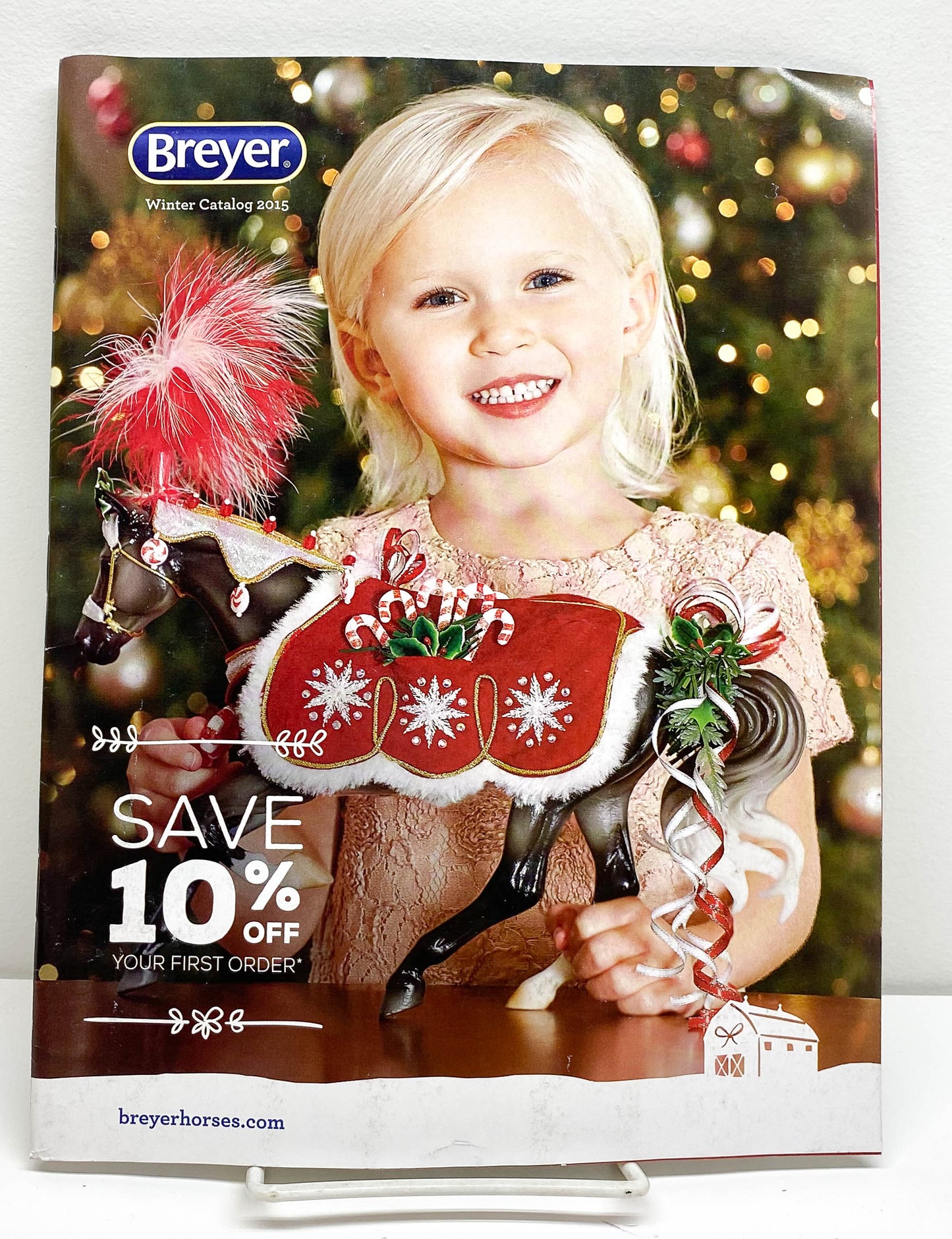 2015 Winter Breyer Consumer Catalog - Peppermint Kiss Cover