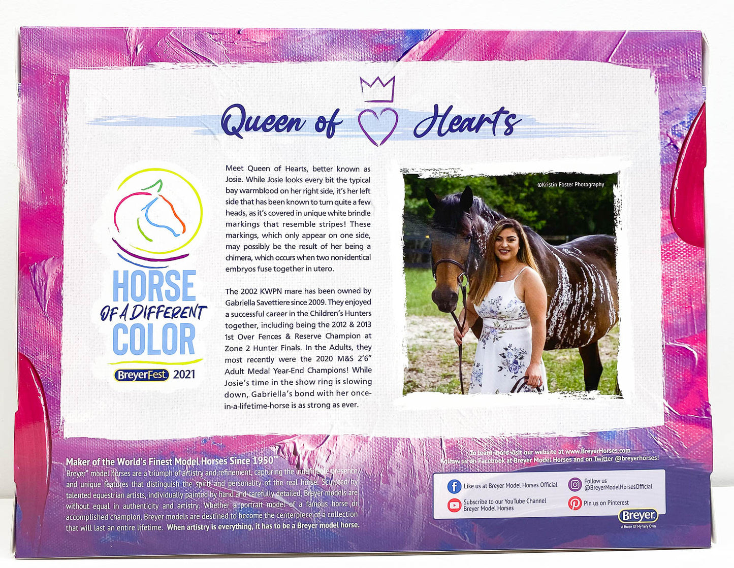 Bristol ~ Queen of Hearts - Breyerfest 2021 - Matte