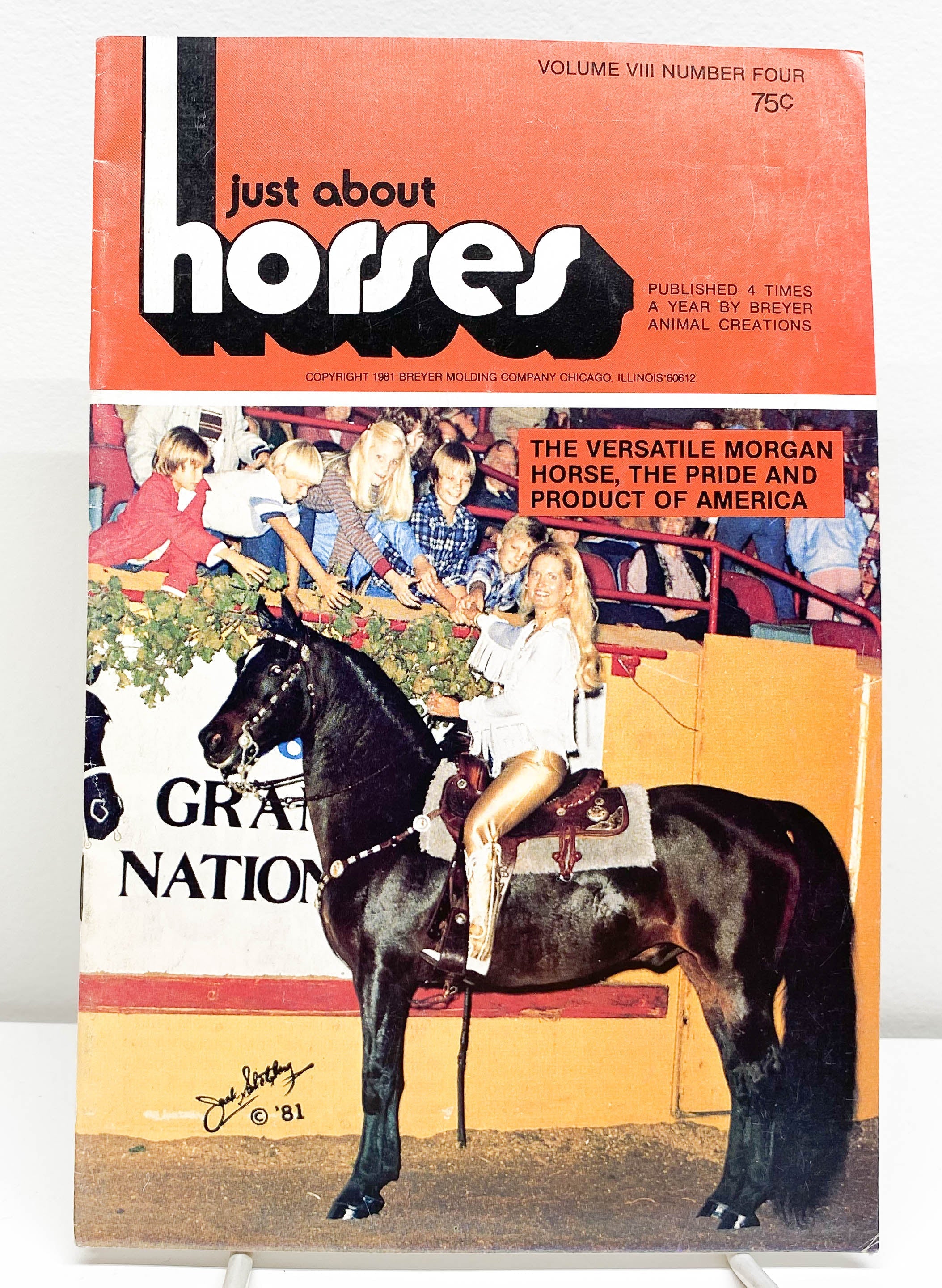 Just About Horses Magazine Vol. 08 No. 4, 1981 (Winter)