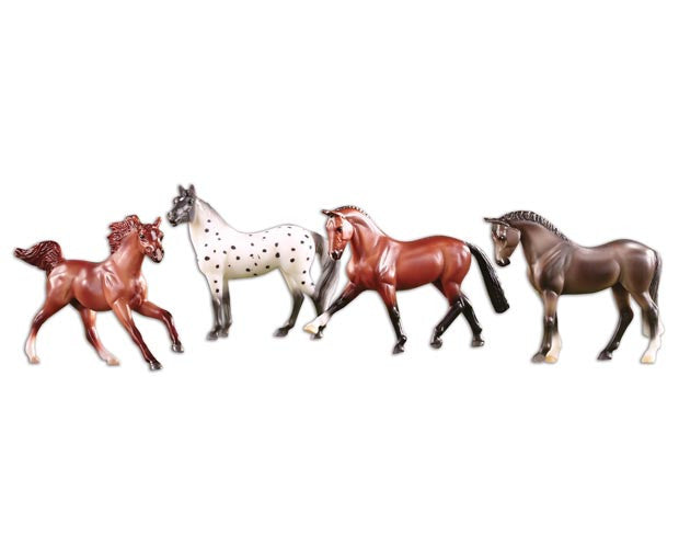 Super Sporty, set of Four Sport Horse Breeds