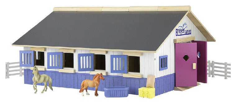 Breyer Farms Deluxe Stable Playset with Horses