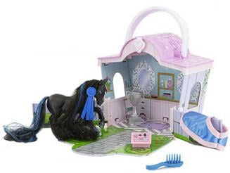 Li'l Beauties Shimmer with Grooming Salon Playset