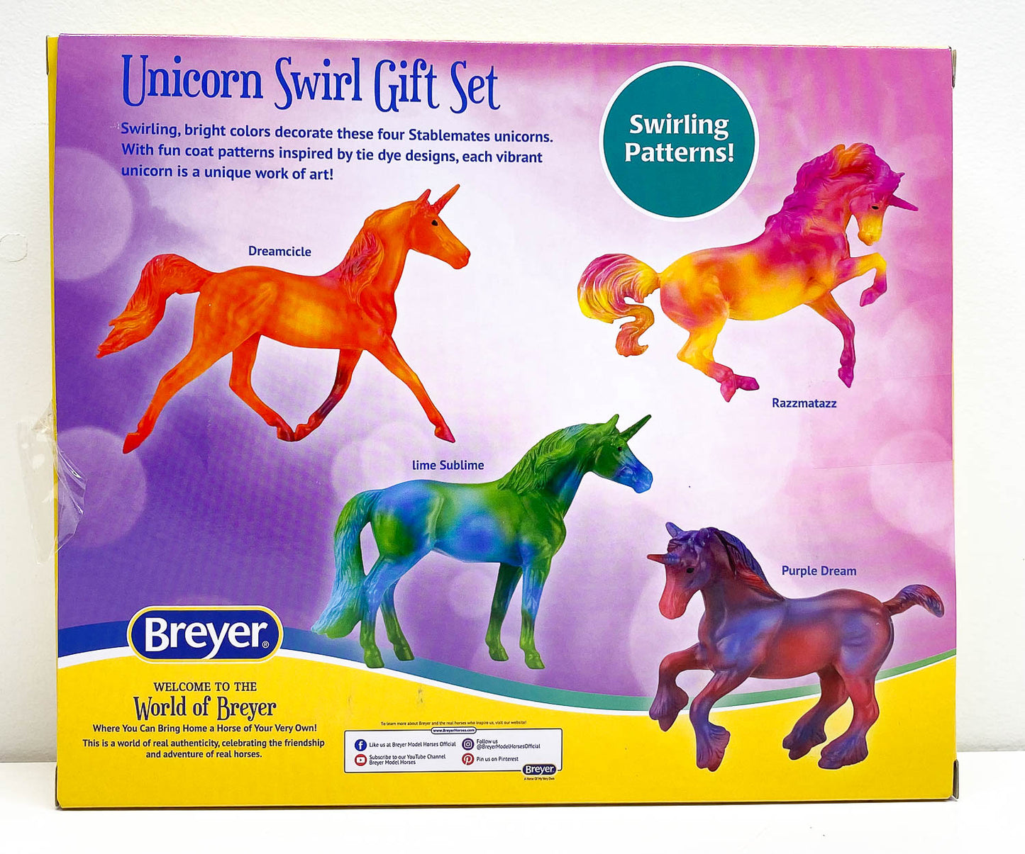 Stablemates Unicorn Swirl Gift Set