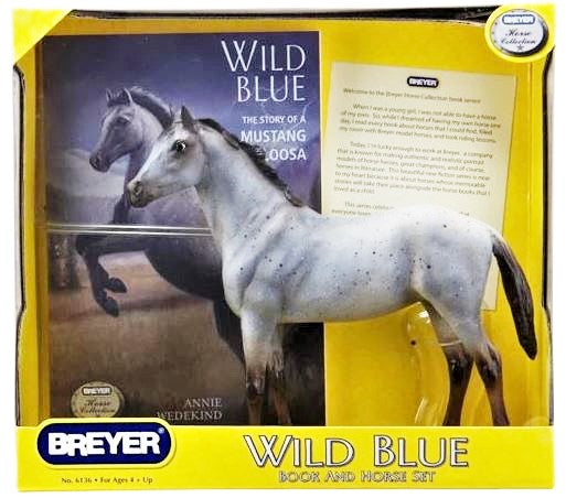 Breyer - Wild Blue Horse & Book Set by Breyer-006136