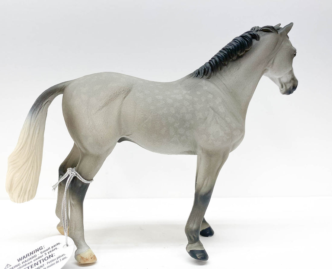 CollectA Hanoverian Stallion, Dapple Grey – Triple Mountain Model Horses