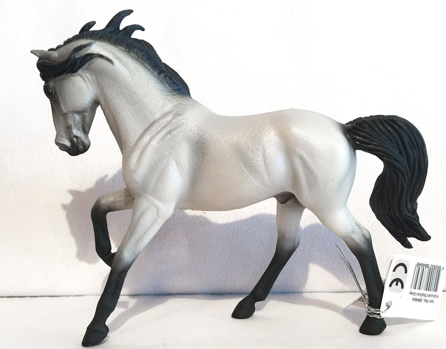 Andalusian Stallion, Grey - triple-mountain