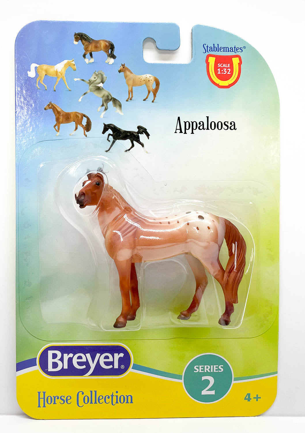 Breyer Stablemates Standing Stock Horse, Red Roan Appaloosa – Triple ...