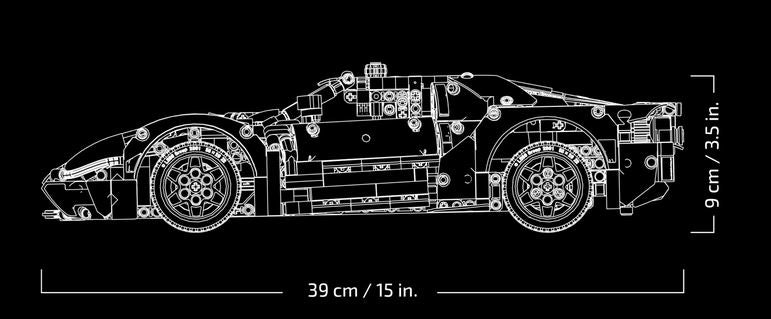 LEGO Technic 2022 Ford GT Build for Adults – Triple Mountain