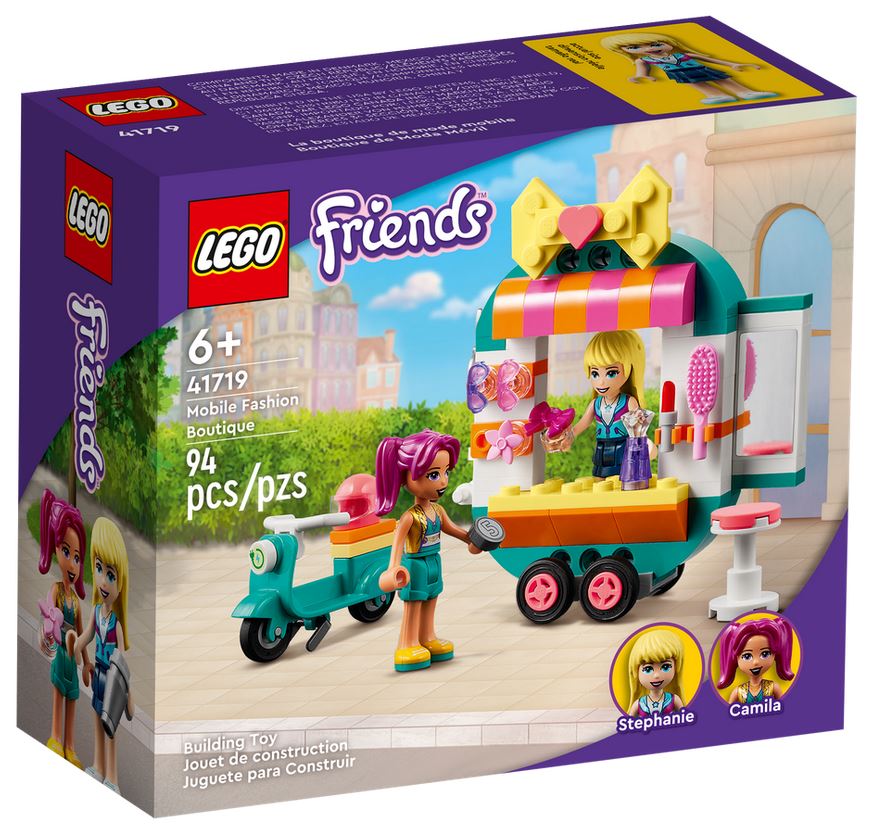 LEGO® Friends ~ Mobile Fashion Boutique #41719 94 Pieces