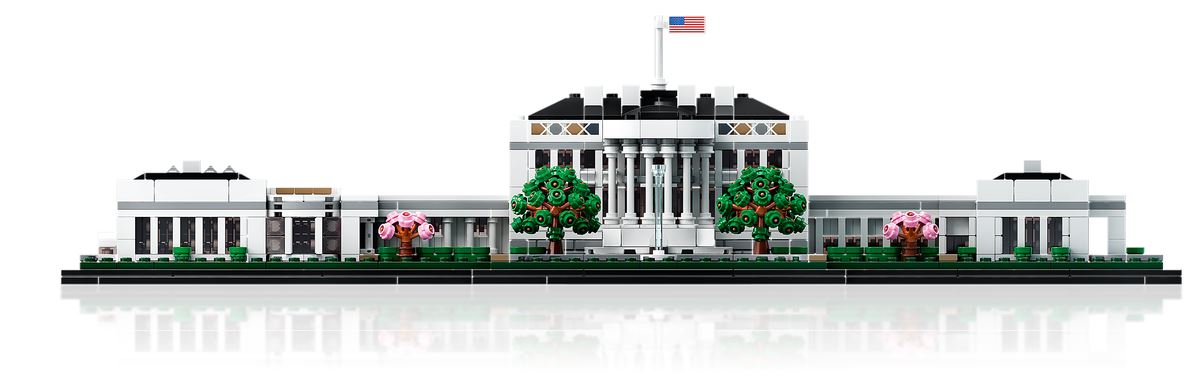LEGO Architecture Collection: The White House 21054 - Model Building Kit,  Creative Set for Adults and Teens, Energizing DIY Project, Iconic