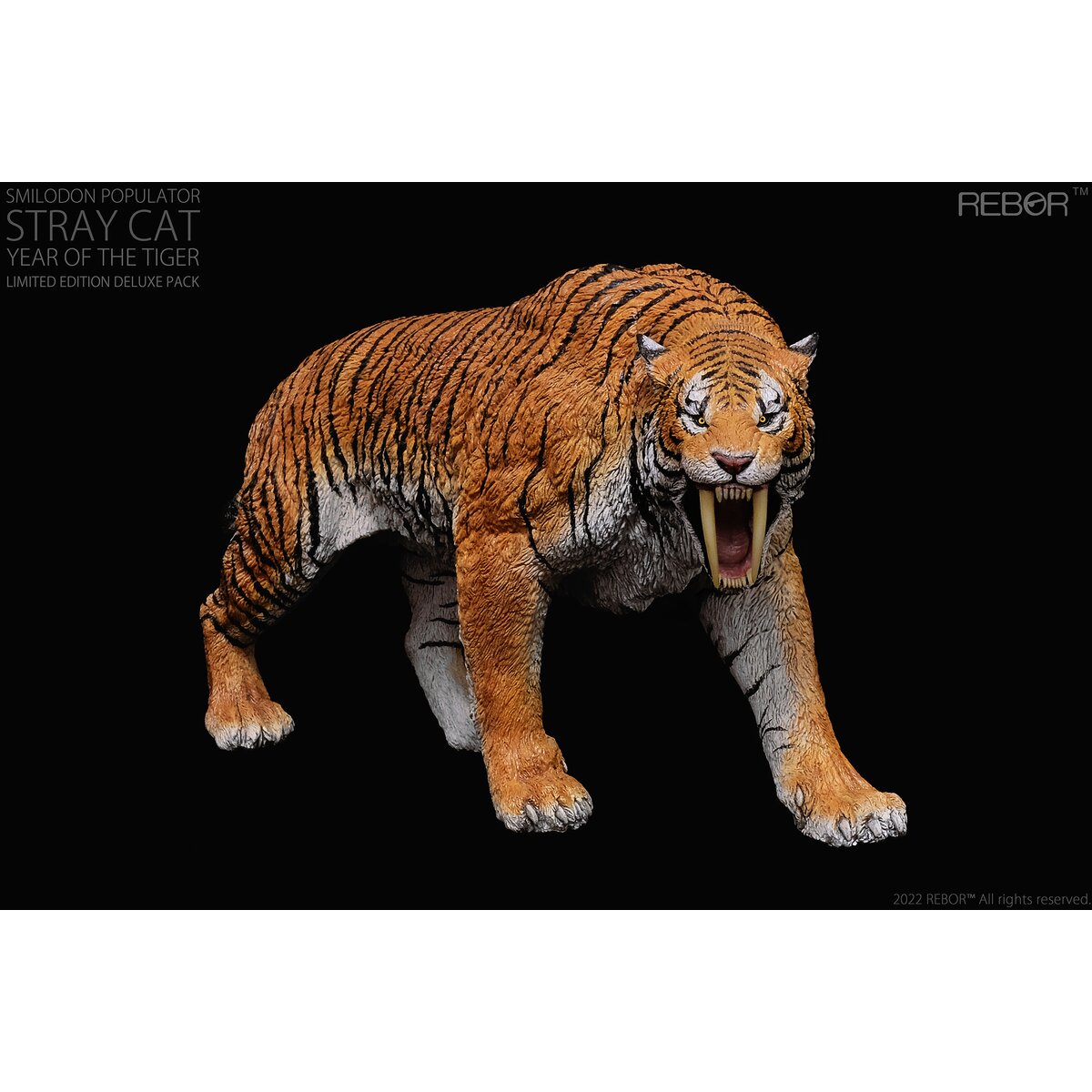 Smilodon ~ Stray Cat, Year of the Tiger Ltd Ed. - REBOR