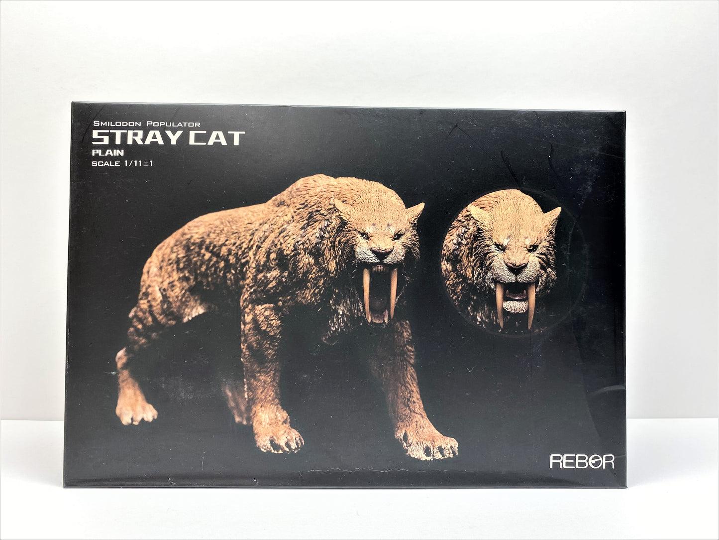 Smilodon ~ Stray Cat, Plains Version - REBOR Museum Class Replicas