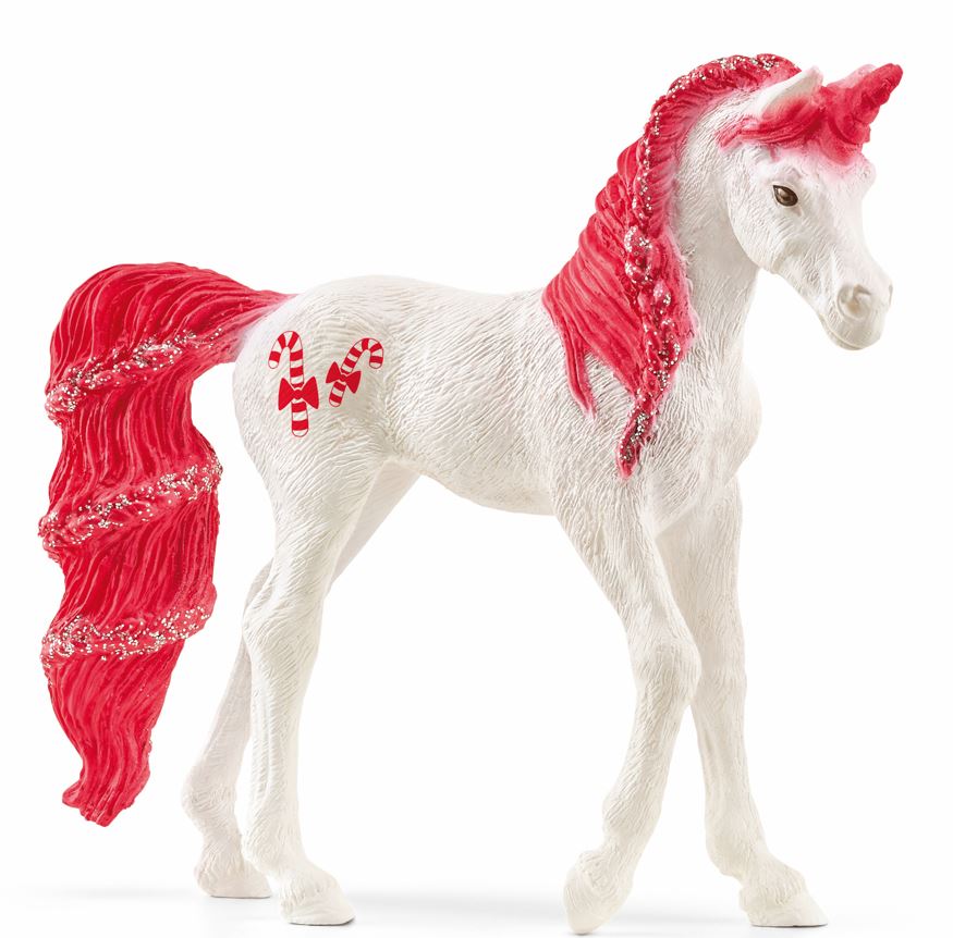 Unicorn Foal ~ Candy Cane - Limited Edition