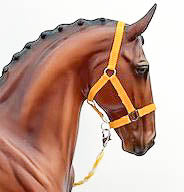 Realistic Nylon Halters (Choose Your Color) for Traditional Breyer & Stone  – Triple Mountain Model Horses