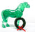 Gustav - WIA Christmas Horse 2022, Christmas Green - Limited Edition