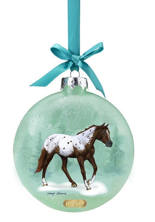 2020 Holiday Artist's Signature Ornament ~ Appaloosas