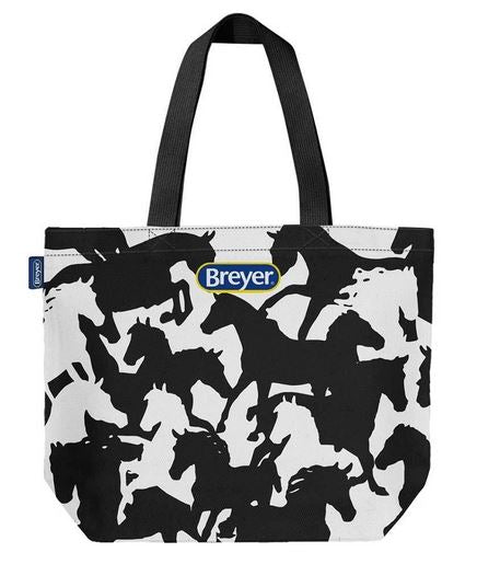 Breyer Equestrian Tote Bag w/ Horse Silhouettes