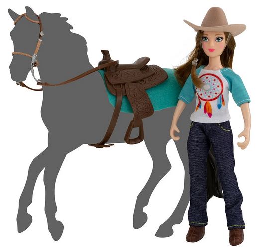Rider - Natalie (Freedom Series) Western Rider and Tack Set