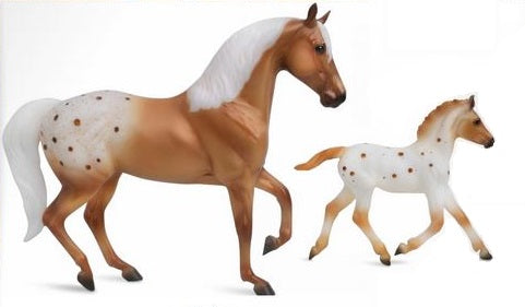 Mariah & Haflinger Foal ~ Effortless Grace Horse & Foal Set