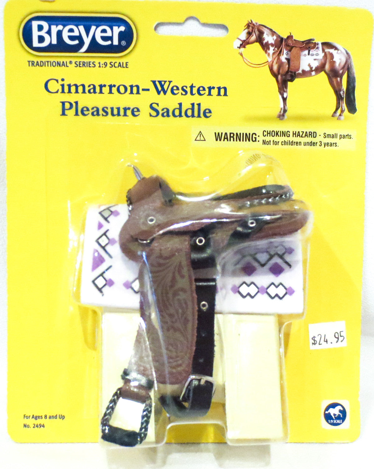 Cimarron Western Pleasure Saddle - triple-mountain