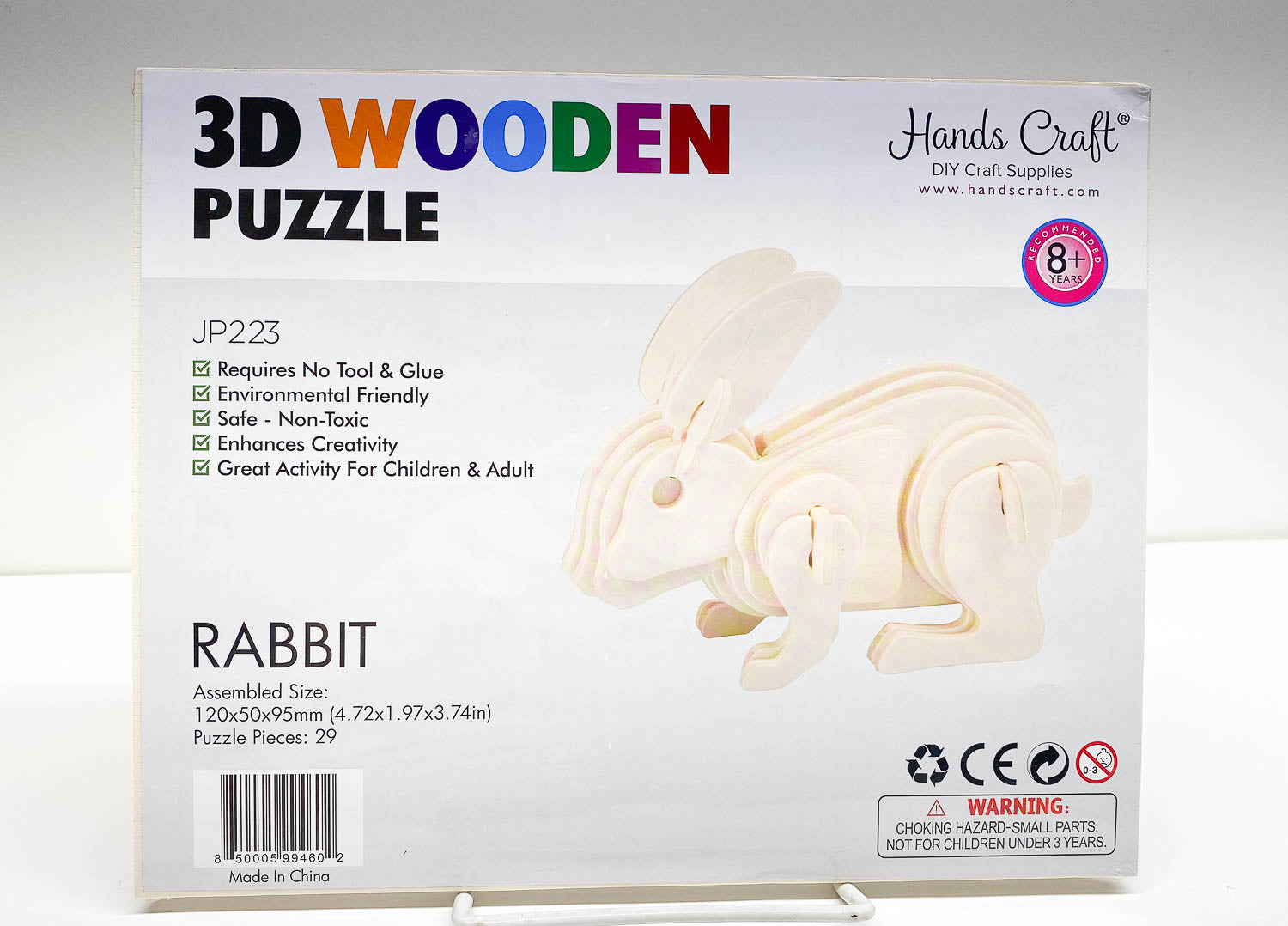 Free Rabbit Puzzle Pattern Wooden Rabbit Puzzle