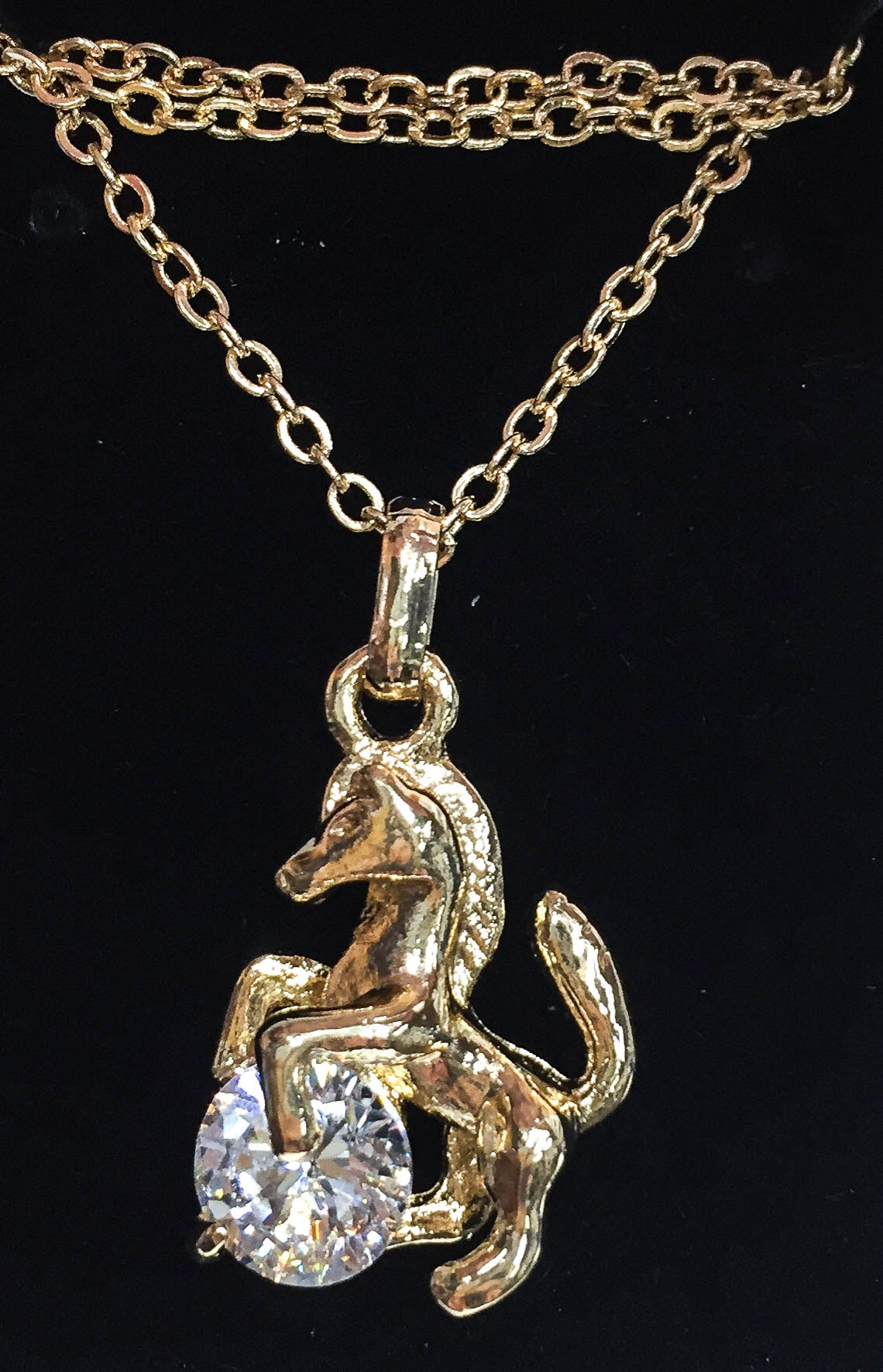 Dancing Horse with Crystal - triple-mountain