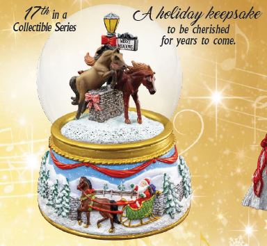 2019 Snow Globe ~ Merry Meadows