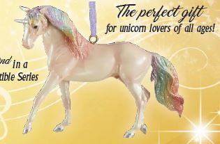 2019 Holiday Unicorn Ornament ~ Majesty